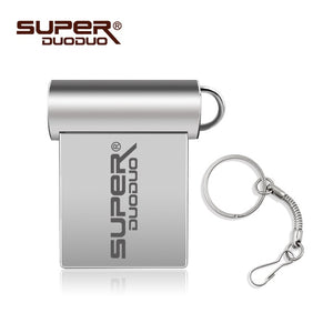 Super mini 32GB pendrive metal USB flash drive 4gb 8gb 16GB 32GB 64GB 128GB pen drive USB2.0 tiny memory stick U Disk cle usb