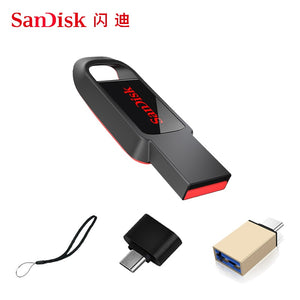Sandisk USB Flash Drive 32 64 128 16 GB Mini Pendrive 128gb 64gb 32gb 16gb Pen Drive 2.0 USB Stick Disk on Key Memory for Phone